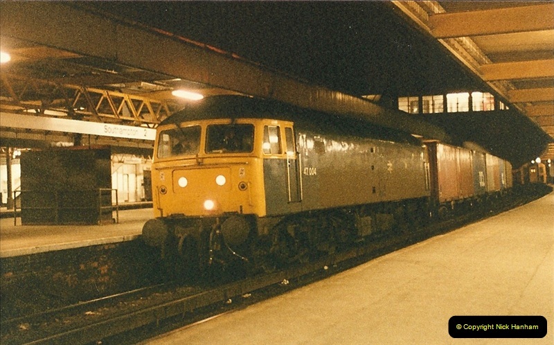 1986-03-06 Southampton Central.  (7)0063