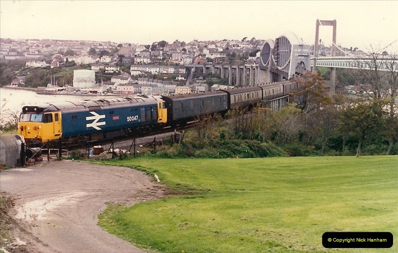 1986-10-29 The Royal Albert Bridge, Saltash, Devon.  (4)0338