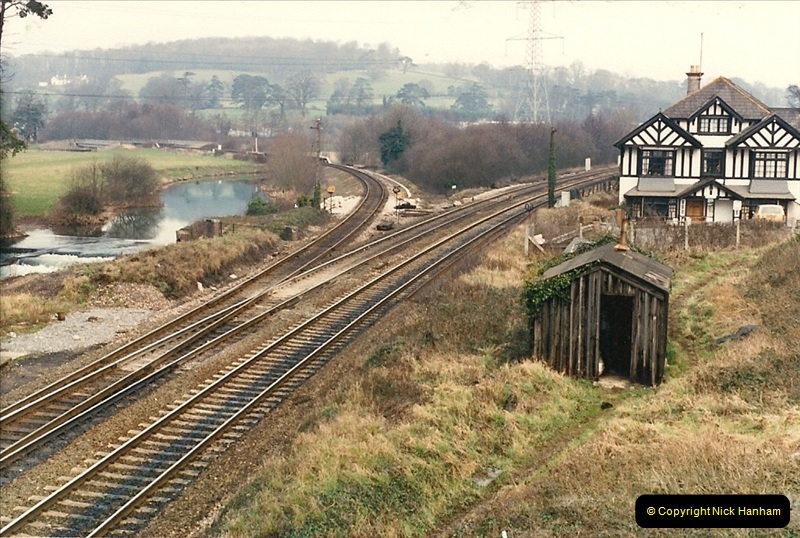 1987-02-22 Cowley Bridge Junction, Exeter, Devon.  (1)0415