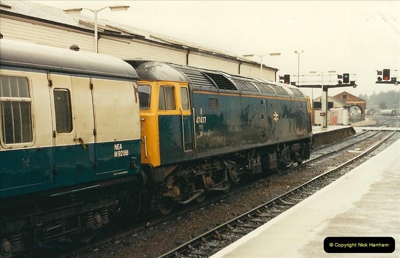 1989-02-25 Exeter St. Davids, Exeter, Devon.  (2)0113
