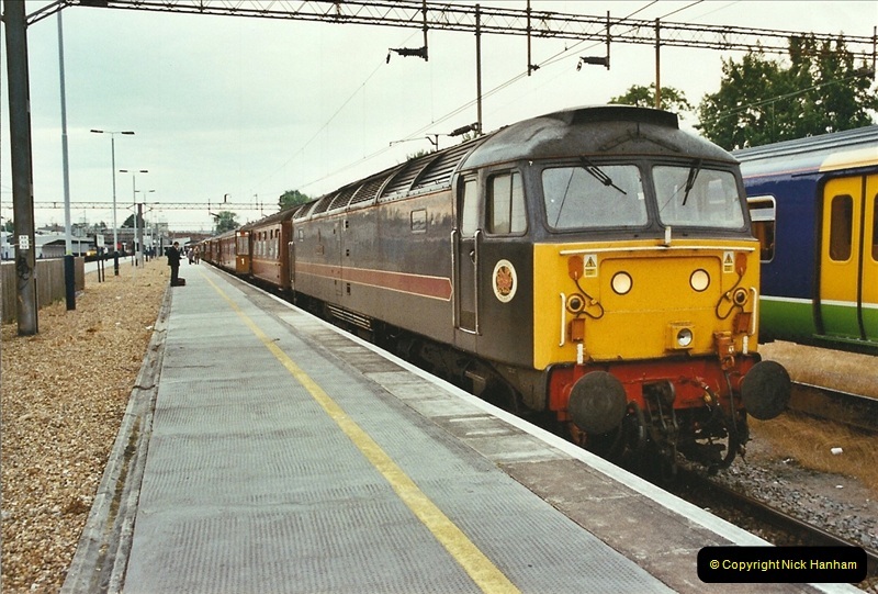 2003-06-14 Northampton-Crewe-Carlisle & Return. The Royal Scott & 6233 Dutchess of Southerland.  (2)122