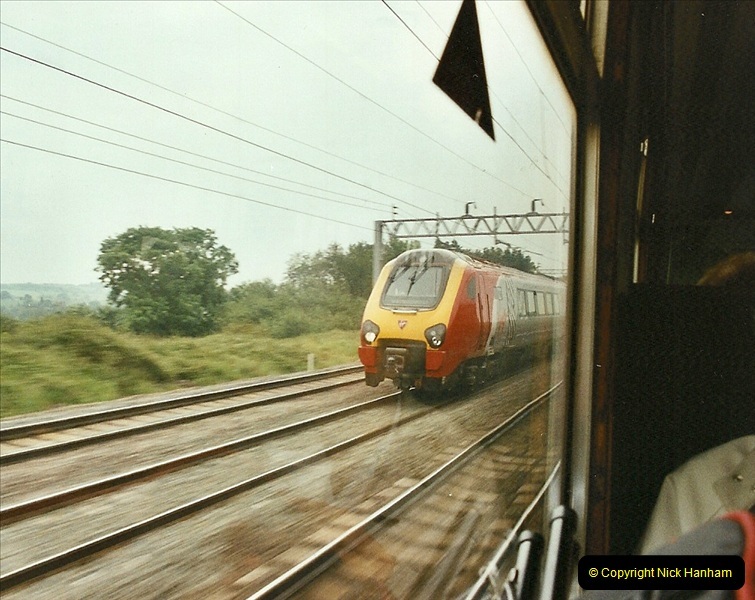 2003-06-14 Northampton-Crewe-Carlisle & Return. The Royal Scott & 6233 Dutchess of Southerland.  (7)127