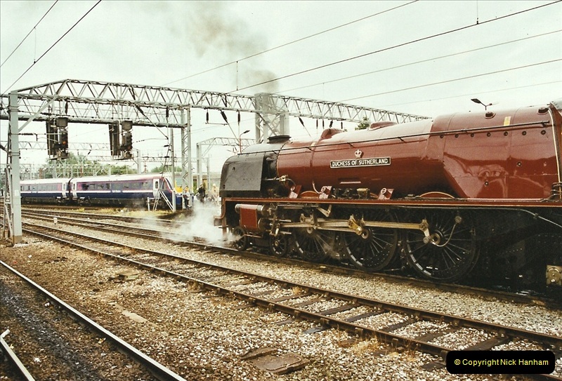2003-06-14 Northampton-Crewe-Carlisle & Return. The Royal Scott & 6233 Dutchess of Southerland.  (15)135