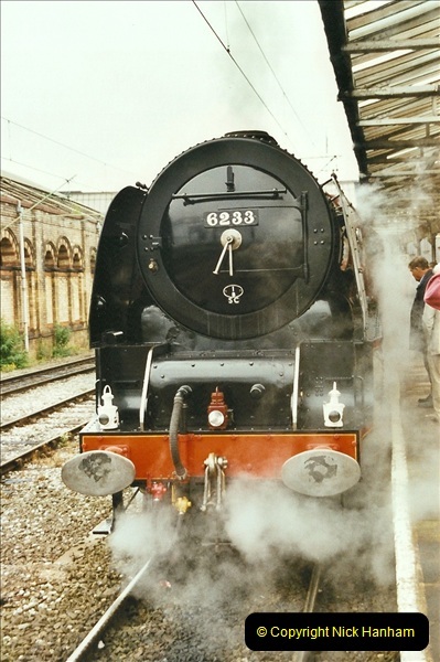 2003-06-14 Northampton-Crewe-Carlisle & Return. The Royal Scott & 6233 Dutchess of Southerland.  (18)138