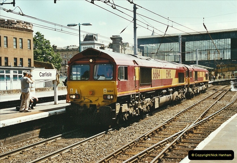 2003-06-14 Northampton-Crewe-Carlisle & Return. The Royal Scott & 6233 Dutchess of Southerland.  (28)148