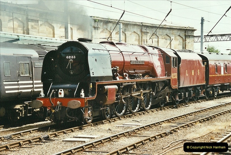 2003-06-14 Northampton-Crewe-Carlisle & Return. The Royal Scott & 6233 Dutchess of Southerland.  (50)170