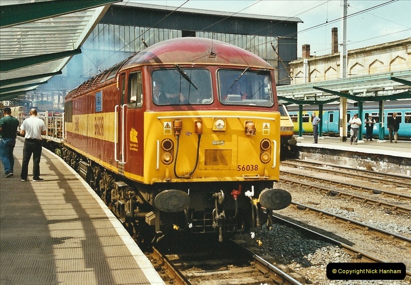 2003-06-14 Northampton-Crewe-Carlisle & Return. The Royal Scott & 6233 Dutchess of Southerland.  (59)179