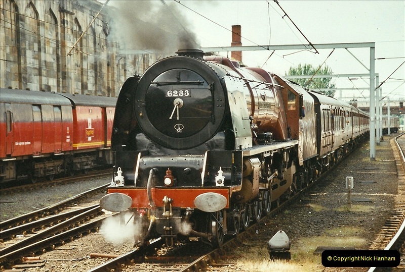 2003-06-14 Northampton-Crewe-Carlisle & Return. The Royal Scptt & 6233 Dutchess of Southerland.  (85)205