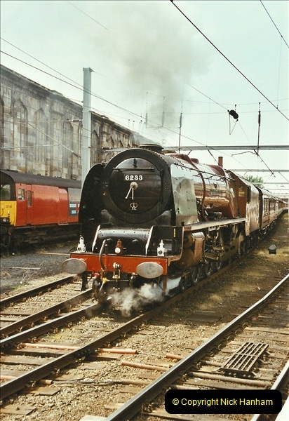 2003-06-14 Northampton-Crewe-Carlisle & Return. The Royal Scptt & 6233 Dutchess of Southerland.  (88)208