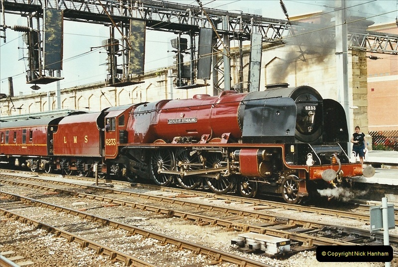 2003-06-14 Northampton-Crewe-Carlisle & Return. The Royal Scptt & 6233 Dutchess of Southerland.  (97)217