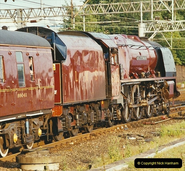 2003-06-14 Northampton-Crewe-Carlisle & Return. The Royal Scptt & 6233 Dutchess of Southerland.  (110)230