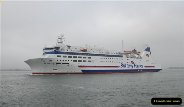 2013-03-20 Brittany Ferries MV Barfleur returns to the Poole Cherbourg service (25)