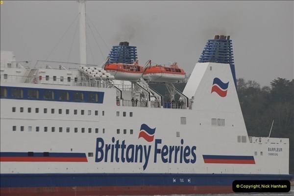 2013-03-20 Brittany Ferries MV Barfleur returns to the Poole Cherbourg service (31)