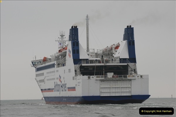 2013-03-20 Brittany Ferries MV Barfleur returns to the Poole Cherbourg service (37)