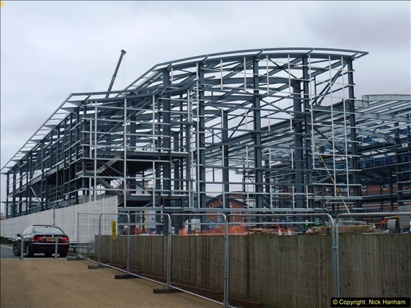 2014-05-02 RNLI New building work progress. Poole, Dorset. (2)