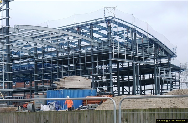 2014-05-02 RNLI New building work progress. Poole, Dorset. (3)