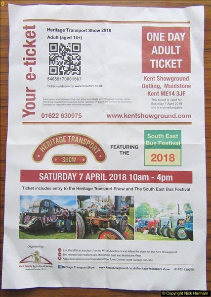 2018-04-07 South East Bus Festival @ Kent Showground, Detling, Nr. Maidstone, Kent.  (8)008
