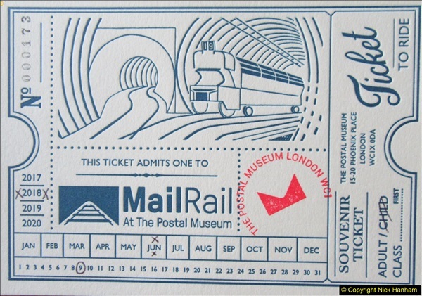 2018-06-09 Mail Rail, Mount Pleasant, London.  (150)150