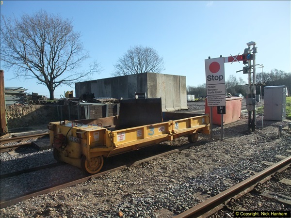 2016-02-15 SR Engineering work on the new section for the Wareham link.  (13)089