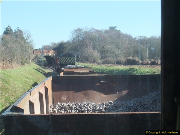 2016-02-15 SR Engineering work on the new section for the Wareham link.  (69)145