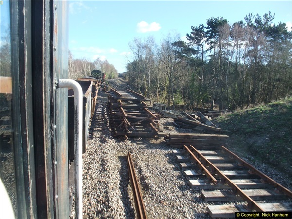 2016-02-15 SR Engineering work on the new section for the Wareham link.  (123)199