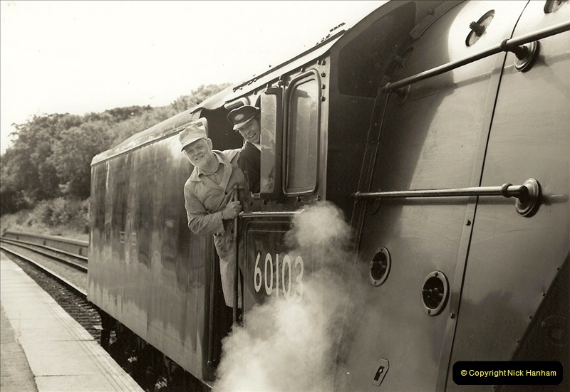 1994-07-16 Flying Scotsman comes to Swanage. (12)0063