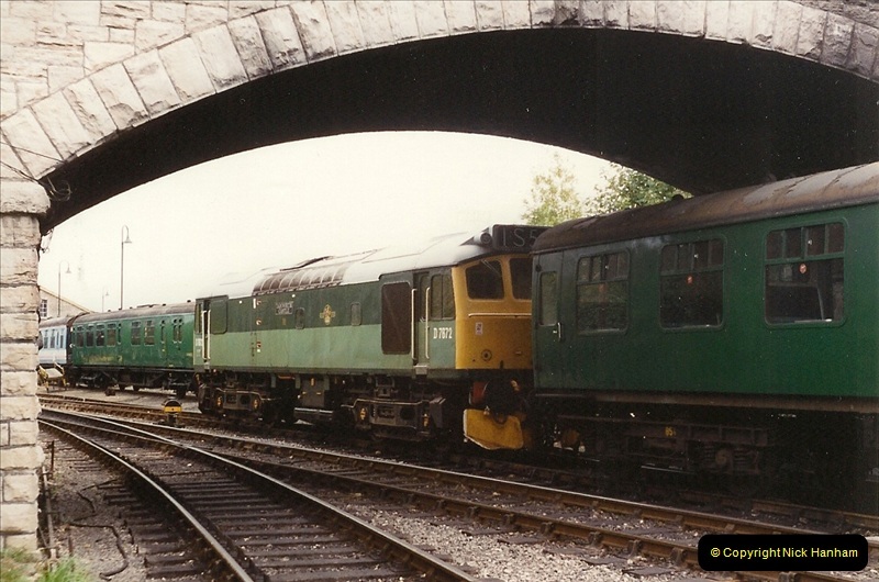 1994-10-20 My last driving turn on the Class 25 prior to its departure.  (1)0101