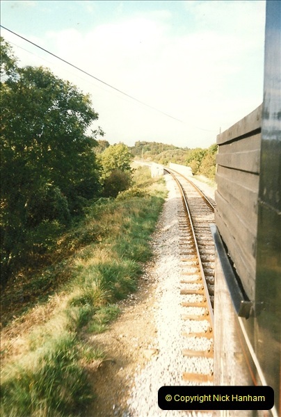 1995-09-02 Your Hosts first driving turn on the extension to Norden.  (8)0243