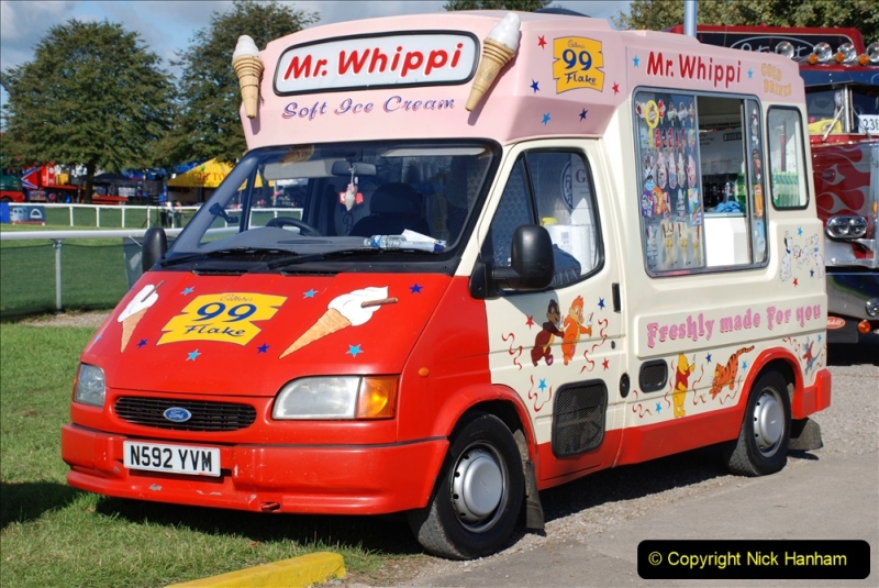 2019-09-01 Truckfest @ Shepton Mallet, Somerset. (12) Ice Cream Vans. 012