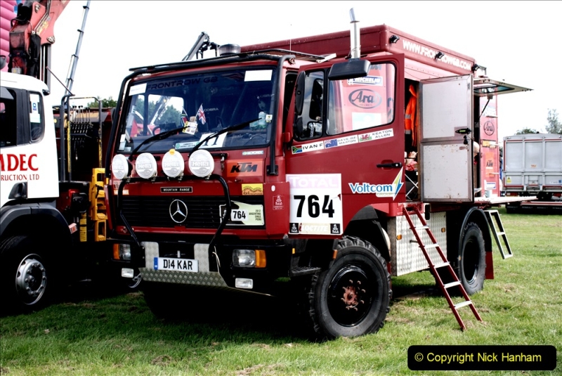 2019-09-01 Truckfest @ Shepton Mallet, Somerset. (238) Dakar race truck.238