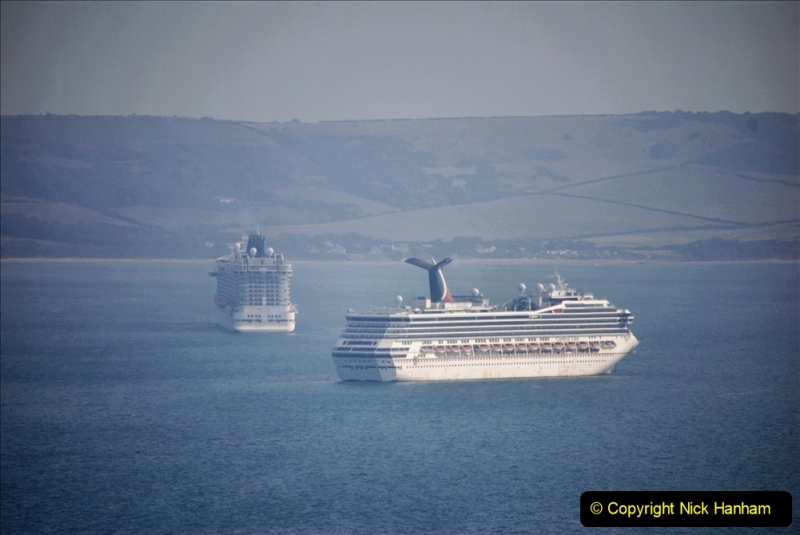 2020-08-10 Cruise ships in Weymouth Bay. (6) 139