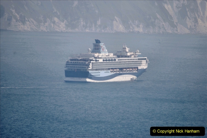 2020-08-10 Cruise ships in Weymouth Bay. (19) Marella Explorer. 152