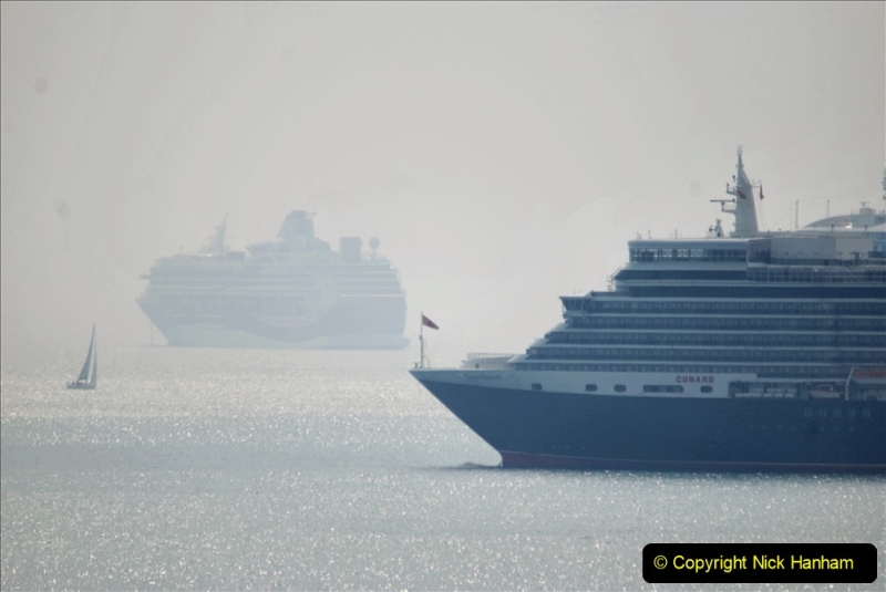 2020-08-10 Cruise ships in Weymouth Bay. (32) 164