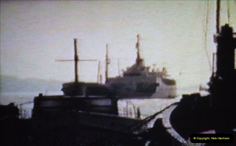 1965 Poole. Very poor quality images taken from 8mm movie film. For historic value.  (5)05