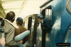 05151987-09-30-Your-Host-driving-a-special-film-unitb-train.-This-was-the-first-passenger-train-to-Quarr-Farm-Crossing.-70515