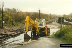 08151990-11-11-Progress-at-Corfe-Castle-and-locos-at-Swanage.-10815
