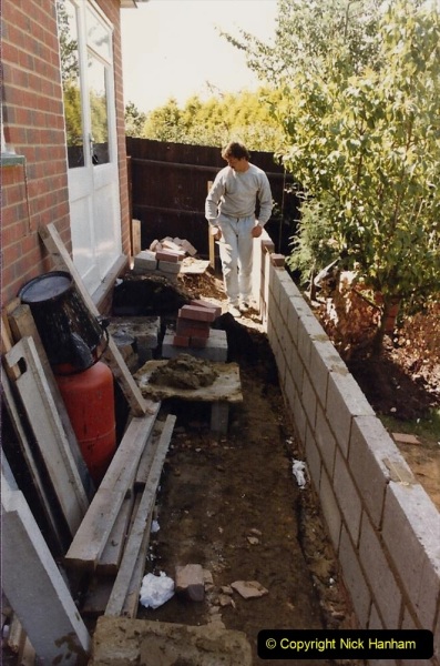 Retrospective-Summer-1985-Your-Host-builds-a-house-extension.-52-Outside-work-round-the-extension.-52