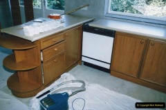 Retrospective-Summer-1985-Your-Host-builds-a-house-extension.-65-Cupboard-and-work-surface-area-completed.-65
