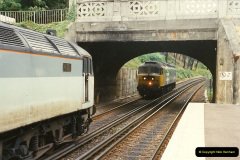 08231989-07-31-Class-47-failure.-Parkstone-Branksome-Poole-Dorset.-50823