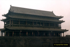 316.China-1993-April.-5-Watch-Tower-on-the-city-walls.-Xian