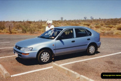 512.1996-February-Australia-Your-Host-and-Late-Mother.-274-Flight-from-Sydney-to-Ayers-Rosk-Uluru.-