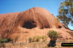 523.1996-February-Australia-Your-Host-and-Late-Mother.-285-Flight-from-Sydney-to-Ayers-Rosk-Uluru.-