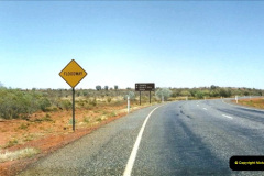 536.1996-February-Australia-Your-Host-and-Late-Mother.-298-Flight-from-Sydney-to-Ayers-Rosk-Uluru.-