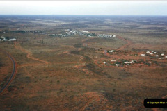 542.1996-February-Australia-Your-Host-and-Late-Mother.-304-Flight-from-Sydney-to-Ayers-Rosk-Uluru.-Champagne-sunset-flight-over-Uluru