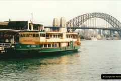 333.1996-February-Australia-Your-Host-and-Late-Mother.-95-The-Opera-House-and-Bridge-area.-
