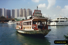 115.1996-February-Hong-Kong-Your-Host-and-late-Mother.-115-Hong-Kong-Touring-Aberdeen.-