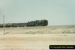 295.Pakistan-and-China-1996-June.-293-Linesiding-outside-Shizuishan.-