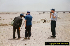 301.Pakistan-and-China-1996-June.-299-Linesiding-outside-Shizuishan.-