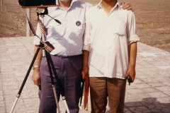 333.Pakistan-and-China-1996-June.-331-Linesiding-outside-Shizuishan.-