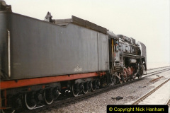 334.Pakistan-and-China-1996-June.-332-Linesiding-outside-Shizuishan.-